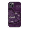 Coque De Téléphone Transparente Personnalisée – Cadeau D’Anniversaire Personnalisé Pour Maman, Mamie – Ton Amour M’A Profondément Marquée