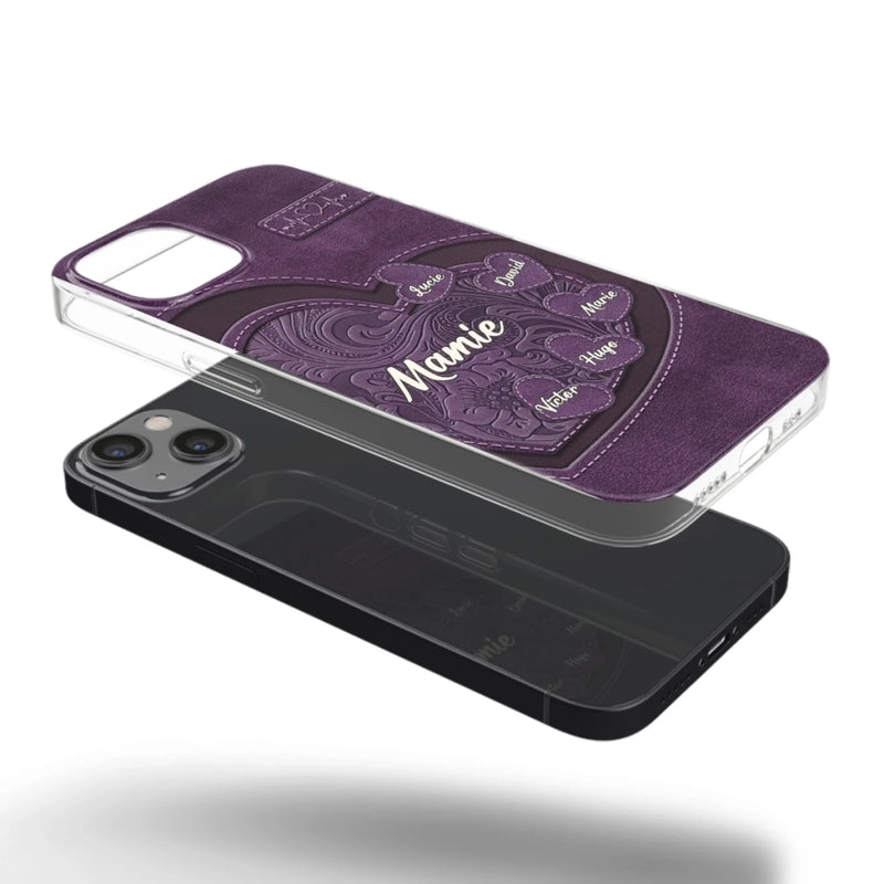 Coque De Téléphone Transparente Personnalisée – Cadeau D’Anniversaire Personnalisé Pour Maman, Mamie – Ton Amour M’A Profondément Marquée