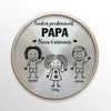 Clip Pare-Soleil De Voiture Personnalisé – Cadeaux D’Anniversaire Personnalisés Pour Papa Et Grand-Père – Reviens Toujours À La Maison En Sécurité