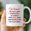 Tasse Personnalisée – Cadeaux D’Anniversaire De Mariage Pour Mari Et Femme, Pour Lui Et Pour Elle – De Notre Premier Baiser Jusqu'à Notre Dernier Souffle