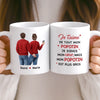 Tasse Personnalisée – Cadeaux D’Anniversaire De Mariage Pour Mari Et Femme, Pour Lui Et Pour Elle – De Notre Premier Baiser Jusqu'à Notre Dernier Souffle