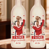 Lampe-Bouteille Personnalisée – Cadeaux D’Anniversaire De Mariage Pour Mari Et Femme, Lui Et Elle – J'aime Chaque Centimetre De Toi