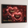 Affiche Horizontale Personnalisée – Cadeaux D’Anniversaire De Mariage Pour Mari Et Femme, Pour Lui Et Pour Elle – Ton Amour Illumine Chaque Coin De Ma Vie