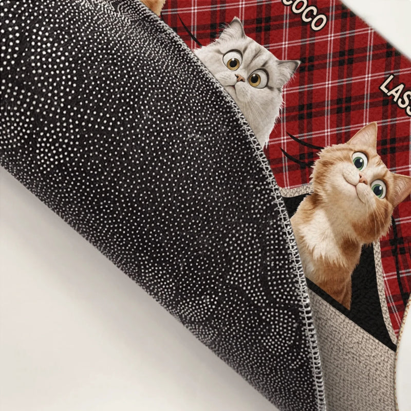 Tapis Décoratif Personnalisé Pour La Maison – Cadeaux De Noël Et D’Anniversaire Personnalisés Pour Famille, Amoureux Des Chiens Et Des Chats – J’Espero Que Vous Aimez Les Animaux