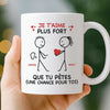 Tasse Personnalisée – Cadeaux D’Anniversaire De Mariage Pour Mari Et Femme, Pour Lui Et Pour Elle – Avec Toi, Même Le Silence A Le Goût Du Bonheur