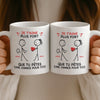 Tasse Personnalisée – Cadeaux D’Anniversaire De Mariage Pour Mari Et Femme, Pour Lui Et Pour Elle – Avec Toi, Même Le Silence A Le Goût Du Bonheur