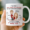 Tasse Personnalisée – Cadeaux D’Anniversaire De Mariage Pour Mari Et Femme, Pour Lui Et Pour Elle – J'ai Envie De Faire Des Câlins Avec Toi