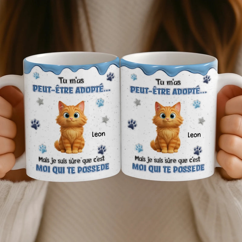 Tasse Personnalisée – Cadeaux D’Anniversaire Personnalisés Pour Amoureux Des Chiens Et Des Chats, Parents De Chiens, Parents De Chats – Mes Animaux Rendent La Vie Parfaite