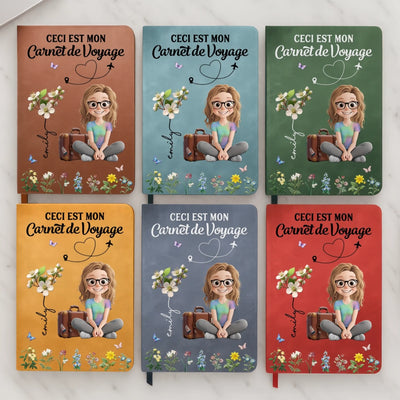 Carnet D’Écriture En Cuir Personnalisé – Cadeaux D’Anniversaire Personnalisés Pour Meilleures Amies, Famille Et Pour Vous-Même – Je Devins Ce Que J’Écris