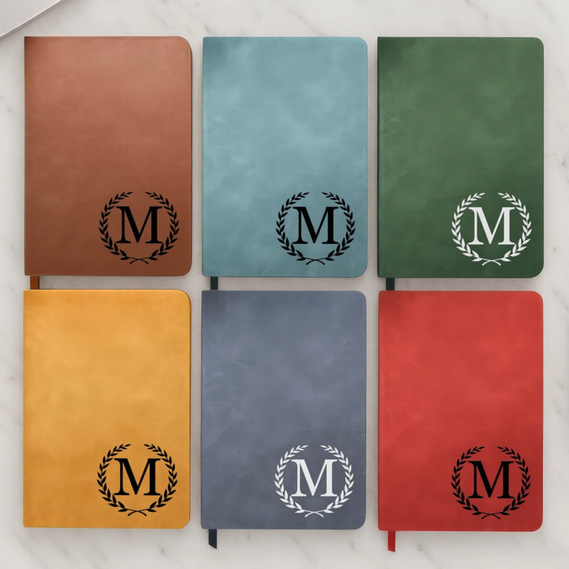 Carnet D’Écriture En Cuir Personnalisé – Cadeaux D’Anniversaire Personnalisés Pour Meilleures Amies, Famille Et Pour Vous-Même – Mes Mots M’Ont Toujours Guidée
