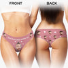 Culotte Femme Personnalisée Avec Photo – Cadeaux D’Anniversaire Et De Mariage Pour Mari Et Femme, Pour Lui Et Pour Elle – Gardée Précieusement Tout Contre Toi