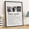 Affiche Verticale Personnalisée – Cadeaux D’Anniversaire, De Noël Et De Mariage Pour Mari Et Femme, Pour Lui Et Pour Elle – Je Suis Ta Preuve Que Les Bonnes Surprises Existent