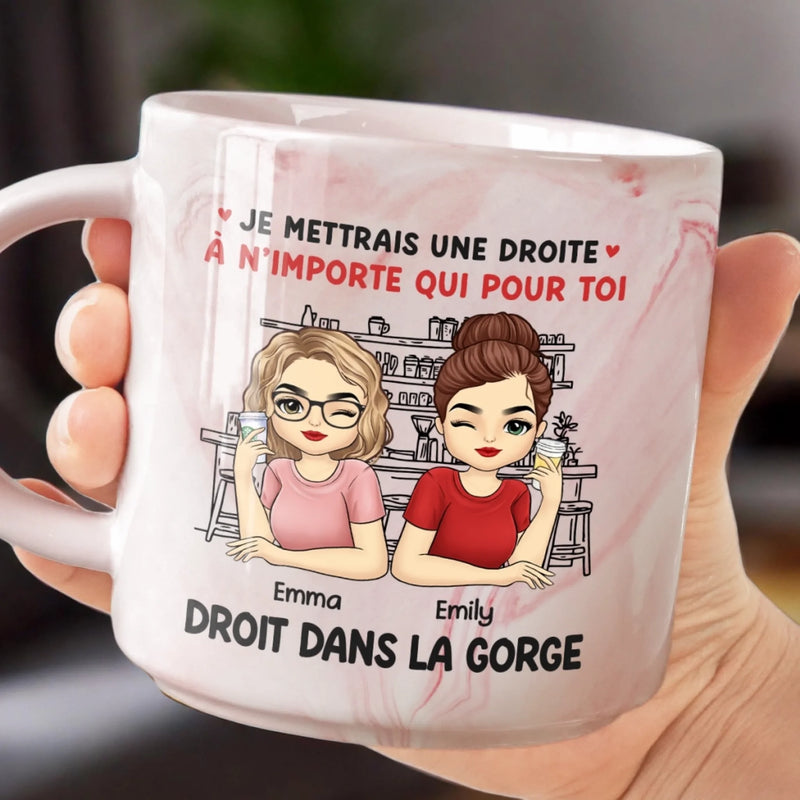 Tasse En Marbre Personnalisée – Cadeaux D’Anniversaire Personnalisés Pour Meilleures Amies, Sœurs Et BFF – Il N’Existe Pas De Plus Beau Cadeau Que L’Amitié