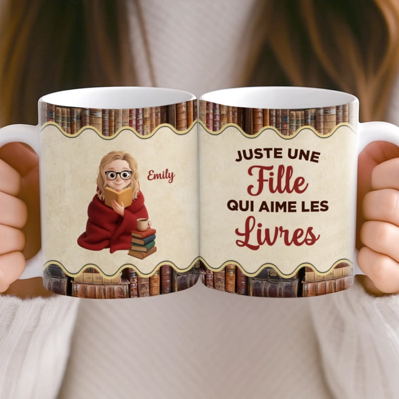 Tasse Personnalisée – Cadeaux Personnalisés Pour Amoureux Des Livres, Rats De Bibliothèque Et Lecteurs – Les Lecteurs Ne Se Sentent Jamais Seuls