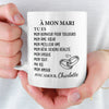 Tasse Personnalisée – Cadeaux D’Anniversaire De Mariage Pour Mari Et Femme, Pour Lui Et Pour Elle – Ton Amour Fait De Moi La Meilleure Version De Moi-Même