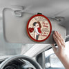 Clip Pare-Soleil De Voiture Personnalisé Avec Photo – Cadeaux D’Anniversaire Et De Mariage Pour Mari Et Femme, Pour Lui Et Pour Elle – Conduis Prudemment, J'ai Besoin De Toi Ici Avec Moi