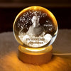 Lampe Globe En Cristal Personnalisée Avec Photo – Cadeaux Commémoratifs Personnalisés Pour Honorer La Mémoire De Maman Et Papa – En Souvenir Rempli D’Amour