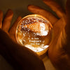 Lampe Globe En Cristal Personnalisée Avec Photo – Cadeaux Commémoratifs Personnalisés Pour Honorer La Mémoire De Maman Et Papa – Tu Restes Pour Toujours Dans Nos Cœurs