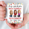 Tasse Personnalisée – Cadeaux D’Anniversaire Personnalisés Pour Meilleures Amies, Femmes, Sœurs, BFF – Rien N’égale La Force D’une Amitié Vraie.
