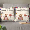 Coussin À Poche Personnalisé – Cadeaux Pour Amoureux Des Livres, Rats De Bibliothèque, Lecteurs – La Chaleur Vit Dans Les Histoires