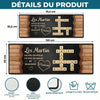 Tapis De Couloir Personnalisé – Cadeaux D’Anniversaire Personnalisés Pour Maman, Papa, Frère, Sœur Et Enfants – Écrire Notre Amour Lettre Par Lettre