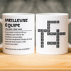 Tasse Personnalisée – Cadeaux Amusants Personnalisés Pour Meilleures Amies, Collègues Et Amies De Travail – Sans Toi, Les Lundi Serait Insupportable