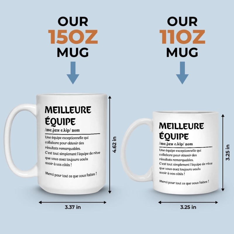 Tasse Personnalisée – Cadeaux Amusants Personnalisés Pour Meilleures Amies, Collègues Et Amies De Travail – Sans Toi, Les Lundi Serait Insupportable