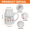 Vase Décoratif Pour La Maison Personnalisé – Cadeaux D’Anniversaire Personnalisés Pour Maman Et Mamie – L’Amour Grandit Le Mieux Dans Le Jardin De Mamie
