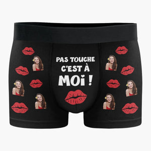 Boxer Homme Personnalisé Avec Photo – Cadeaux D'Anniversaire, De Noël Et De Mariage Pour Mari Et Femme, Pour Lui Et Pour Elle – Chaque Petit Détail De Toi Me Fait Fondre