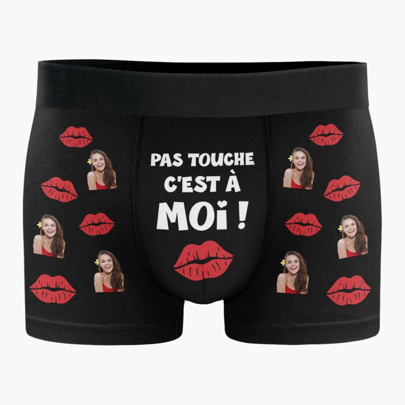 Boxer Homme Personnalisé Avec Photo – Cadeaux D’Anniversaire, De Noël Et De Mariage Pour Mari Et Femme, Pour Lui Et Pour Elle – Chaque Petit Détail De Toi Me Fait Fondre