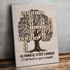 Toile Verticale Scrabble Personnalisée – Cadeaux D’Anniversaire Personnalisés Pour Maman, Papa, Frère, Sœur Et Enfants – Chaque Nom Raconte Une Histoire D’Amour