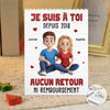 Briques Personnalisées En Forme De Rectangle Vertical – Cadeaux Personnalisés D’Anniversaire Et De Mariage Pour Mari Et Femme, Lui Et Elle – Tu Es Mon Choix, Chaque Jour De Ma Vie