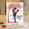 Briques Personnalisées En Forme De Rectangle Vertical – Cadeaux Personnalisés D’Anniversaire Et De Mariage Pour Mari Et Femme, Lui Et Elle – Ton Amour Est Ma Plus Belle Certitude