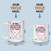 Tasse Personnalisée Effet Impression 3D – Cadeaux Personnalisés D’Anniversaire De Mariage Et De Mariage Pour Mari Et Femme, Pour Lui Et Pour Elle – Ton Amour Est Ma Plus Belle Certitude