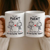 Tasse Personnalisée – Cadeaux D’Anniversaire De Mariage Pour Mari Et Femme, Pour Lui Et Pour Elle – Je T’Aime Même Quand Ça Pue