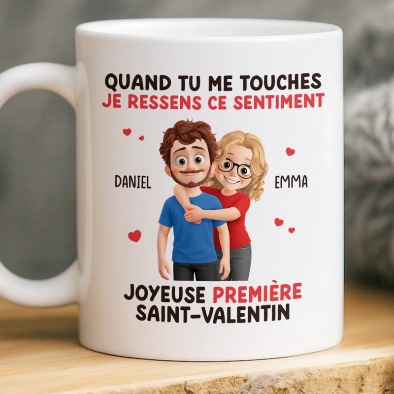 Tasse Personnalisée – Cadeaux D’Anniversaire De Mariage Pour Mari Et Femme, Pour Lui Et Pour Elle – Les Pets Puent, Mais L’Amour Ne Meurt Jamais