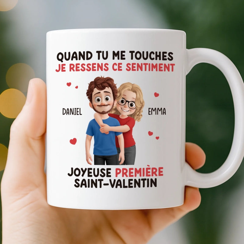 Tasse Personnalisée – Cadeaux D’Anniversaire De Mariage Pour Mari Et Femme, Pour Lui Et Pour Elle – Les Pets Puent, Mais L’Amour Ne Meurt Jamais