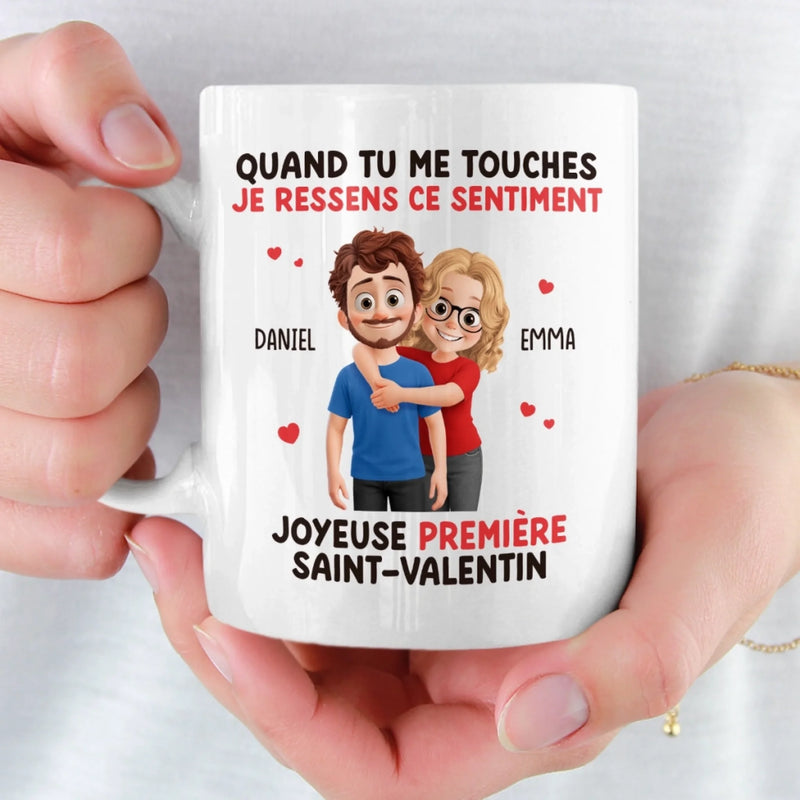 Tasse Personnalisée – Cadeaux D’Anniversaire De Mariage Pour Mari Et Femme, Pour Lui Et Pour Elle – Les Pets Puent, Mais L’Amour Ne Meurt Jamais