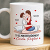 Mug Personnalisée – Cadeaux D’Anniversaire De Mariage Pour Mari Et Femme, Pour Lui Et Pour Elle – Tu Es Ma Chose Préférée À Faire