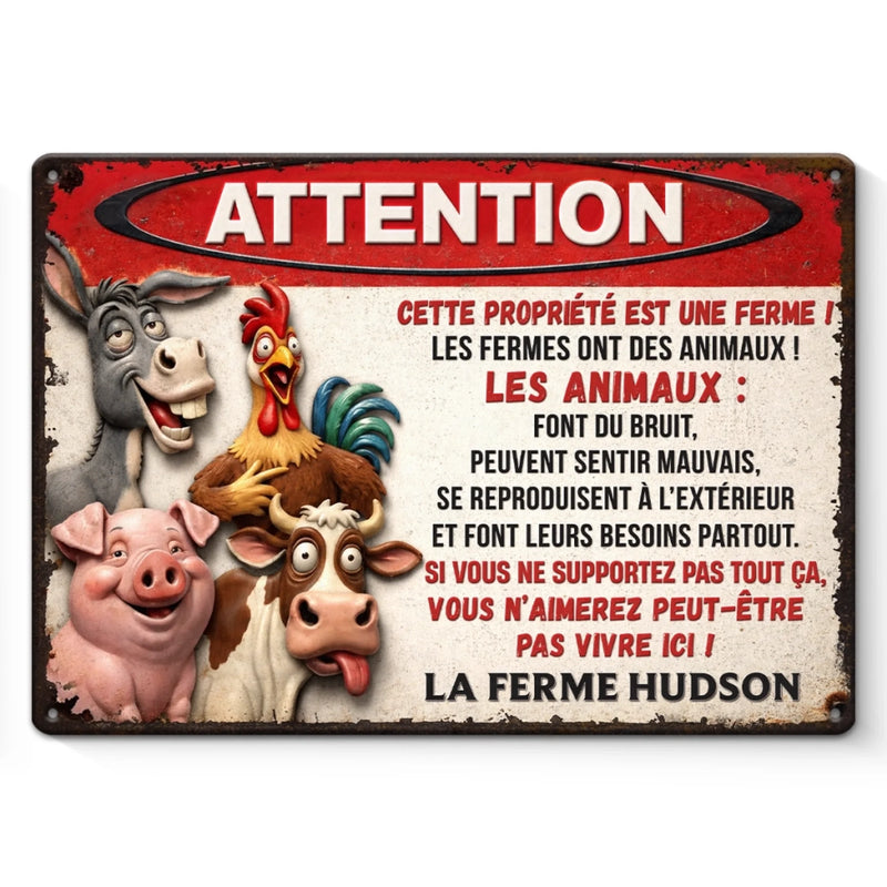 Panneau Métallique Personnalisé Pour La Décoration De La Maison – Cadeaux Pour Vous-Même, Meilleures Amies, Frères Et Sœurs, Membres De La Famille Et Agriculteurs – Cultiver La Terre, C’est Cultiver La Vie