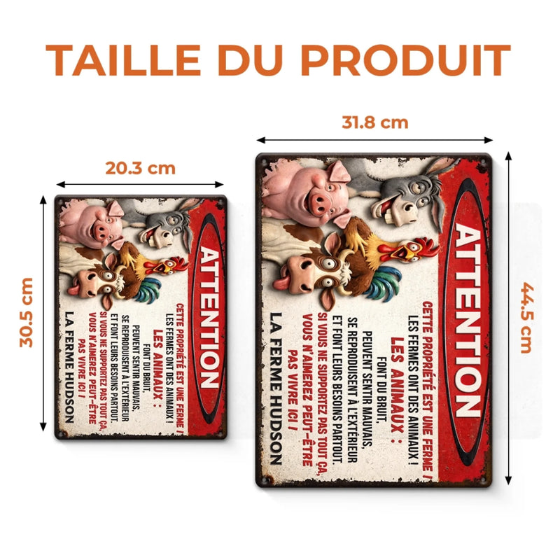 Panneau Métallique Personnalisé Pour La Décoration De La Maison – Cadeaux Pour Vous-Même, Meilleures Amies, Frères Et Sœurs, Membres De La Famille Et Agriculteurs – Cultiver La Terre, C’est Cultiver La Vie