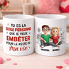 Mug Personnalisée – Cadeaux D’Anniversaire De Mariage Pour Mari Et Femme, Pour Lui Et Pour Elle – Un Amour Stable Et Chaleureux
