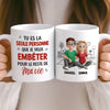 Mug Personnalisée – Cadeaux D’Anniversaire De Mariage Pour Mari Et Femme, Pour Lui Et Pour Elle – Un Amour Stable Et Chaleureux