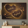 Affiche Horizontale Personnalisée – Cadeaux Personnalisés D’Anniversaire De Mariage Et De Mariage Pour Mari Et Femme, Pour Lui Et Pour Elle – À Toi Pour Toujours