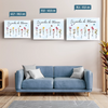 Toile Horizontale Personnalisée – Cadeaux Pour Maman Et Mamie – L’Amour Grandit Le Mieux Dans Le Jardin De Mamie