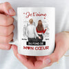 Mug Personnalisée – Cadeaux D’Anniversaire De Mariage Pour Mari Et Femme, Pour Lui Et Pour Elle – Le Désir Nous Unit, L’amour Nous Dévore