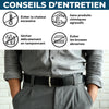 Ceinture En Cuir Gravée Personnalisée – Cadeaux D’Anniversaire Et De Mariage Pour Mari Et Femme, Pour Lui Et Pour Elle – Liés Par Le Cœur, À Chaque Pas