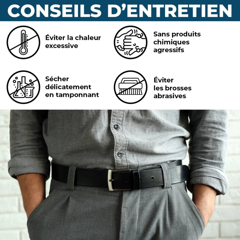 Ceinture En Cuir Gravée Personnalisée – Cadeaux D’Anniversaire Et De Mariage Pour Mari Et Femme, Pour Lui Et Pour Elle – Liés Par Le Cœur, À Chaque Pas