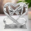 Plaque Acrylique Personnalisée En Forme – Cadeaux D’Anniversaire De Mariage Et De Mariage Pour Mari Et Femme, Pour Lui Et Pour Elle – Je Suis Toujours À Tes Côtés