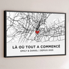 Affiche Horizontale Personnalisée – Cadeaux Personnalisés D’Anniversaire De Mariage Et De Mariage Pour Mari Et Femme, Pour Lui Et Pour Elle – Notre Amour Ne Connaît Pas De Fin